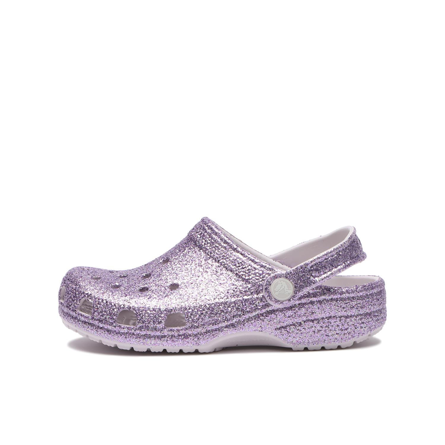 キッズ 【crocs】 クロックス 18-21 CLS CHUNKY GLITTER CG K キッズ
