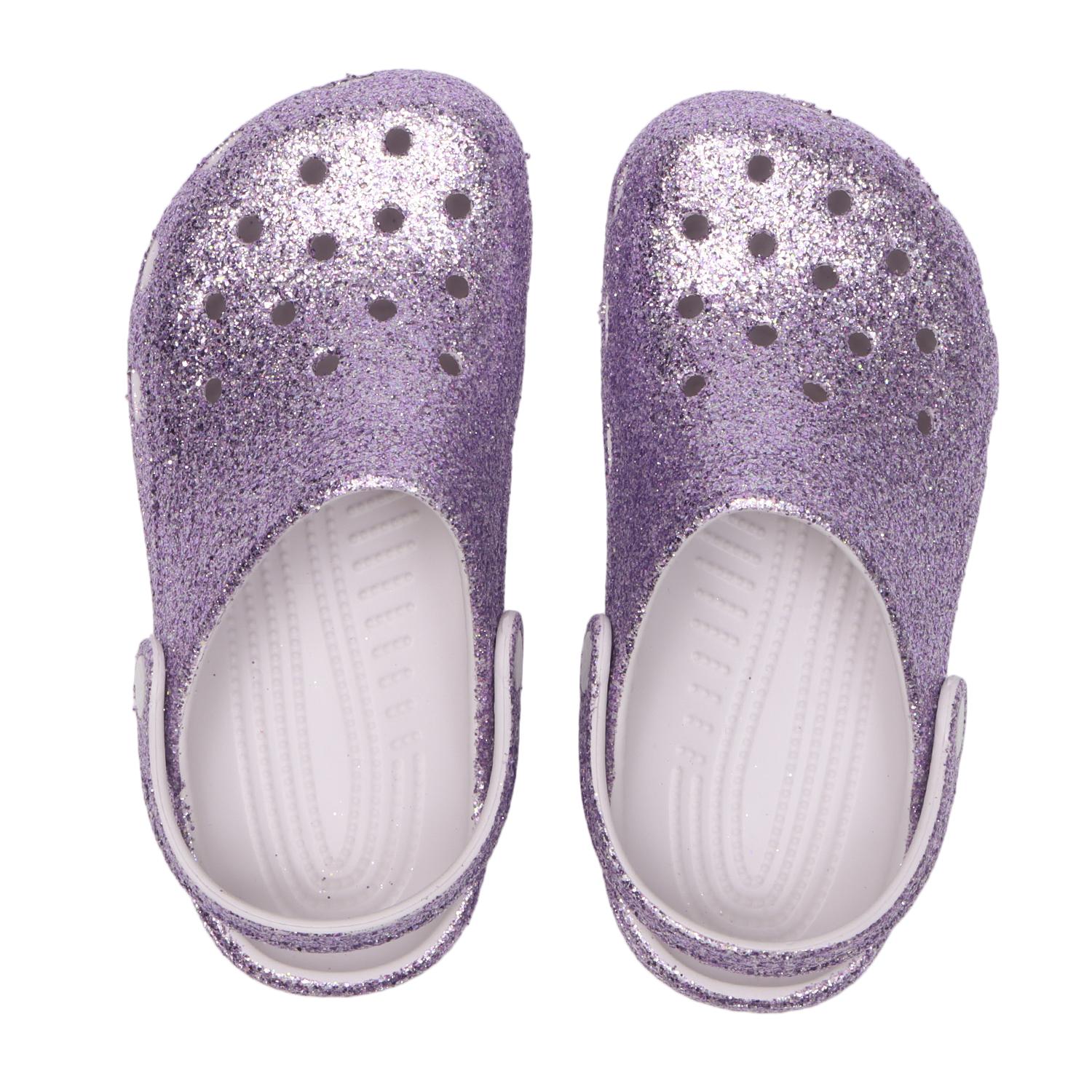 キッズ 【crocs】 クロックス 18-21 CLS CHUNKY GLITTER CG K キッズ