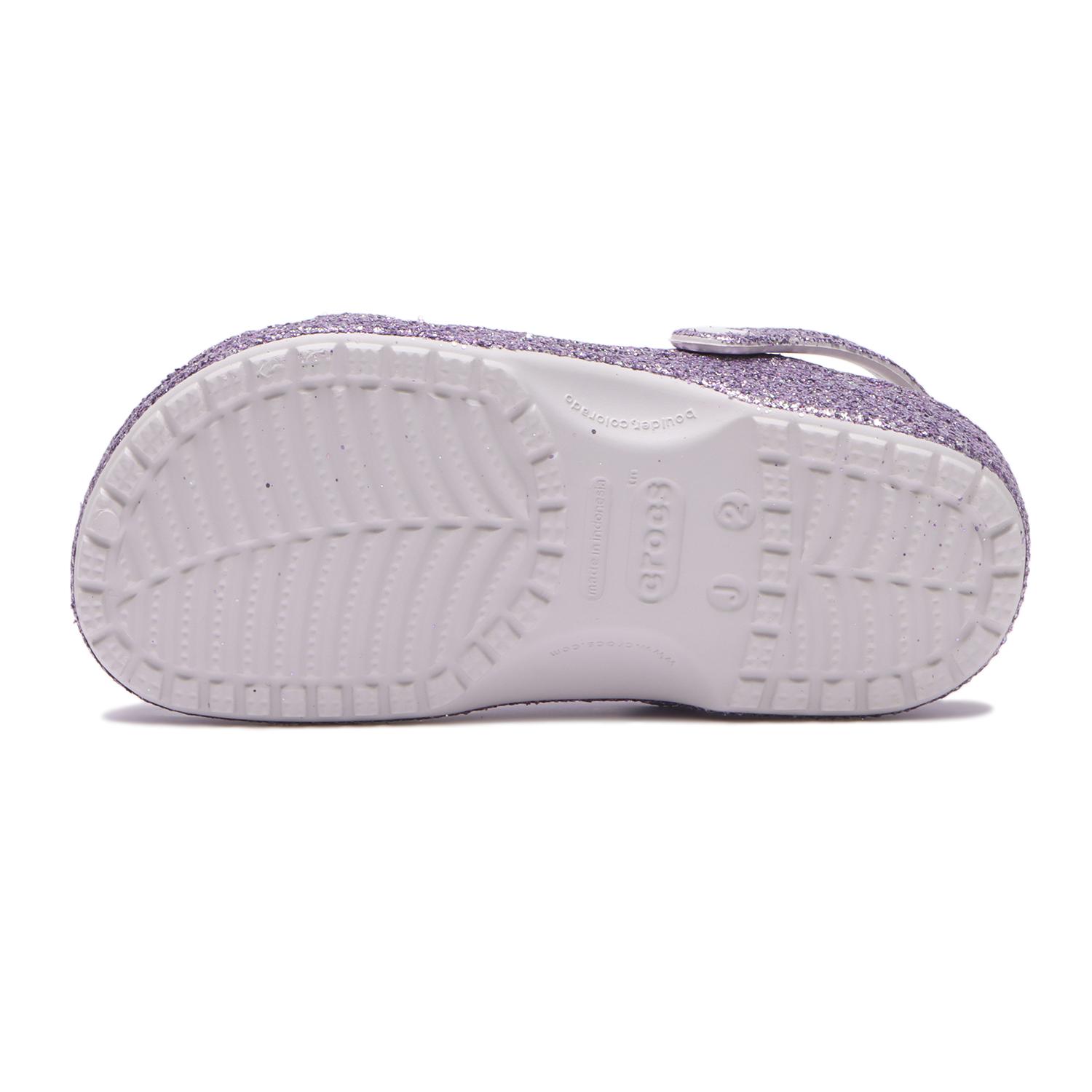 キッズ 【crocs】 クロックス 18-21 CLS CHUNKY GLITTER CG K キッズ