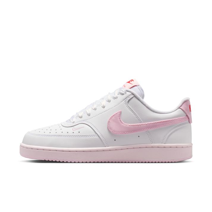 NIKE �E�B�����Y �R�[�g �r�W���� LO 100WHITE/PNKFOM