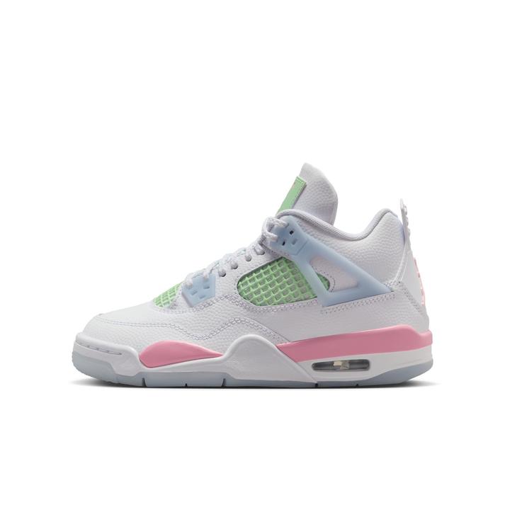 JORDAN BRAND �W���[�_�� 4 ���g�� GS 100WHITE/MDSFP