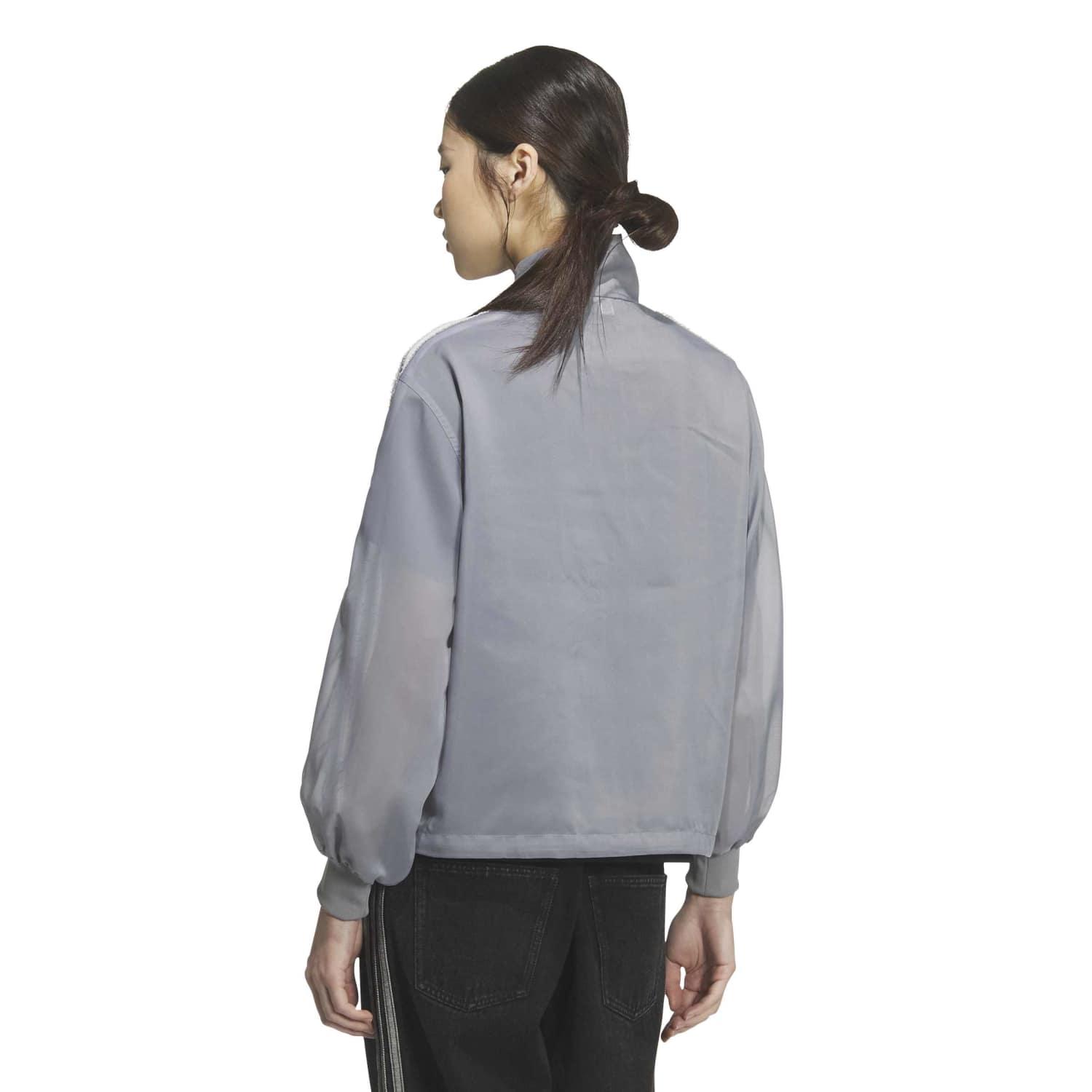 adidas グレー シアーブルゾン Ｍ　新品未使用　完売商品 新品 L✨アディダス シアージャケット シアーブルゾン グレーGREY 竹下