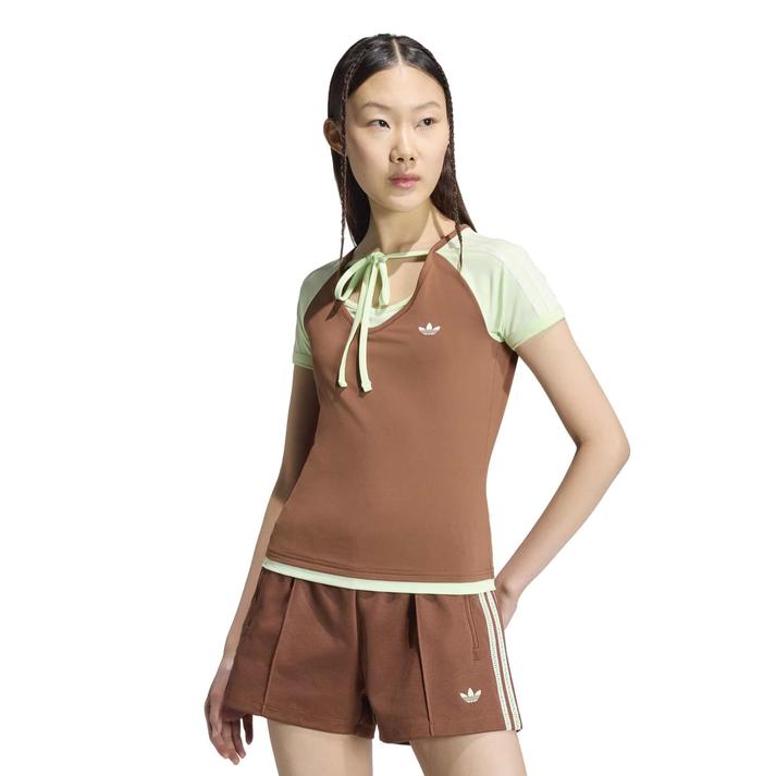 adidas �V���[�g�X���[�u PRBRN/SEMIGR
