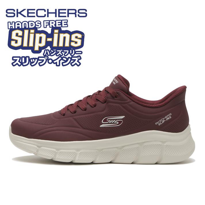 SKECHERS �{�u�XB�t���b�N�X_�X���[�X�G�b�W BURG