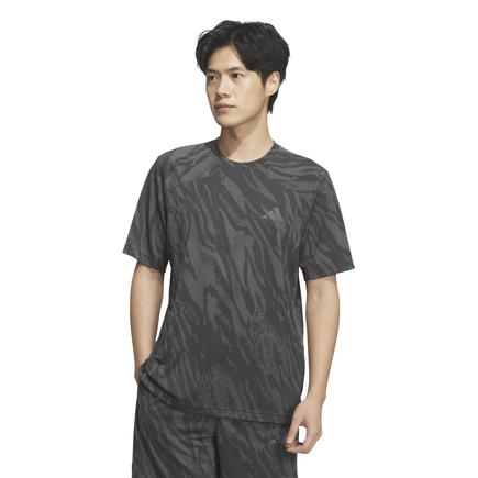 adidas テックエッセンシャルズクールタッカモ AOP Tシャツ