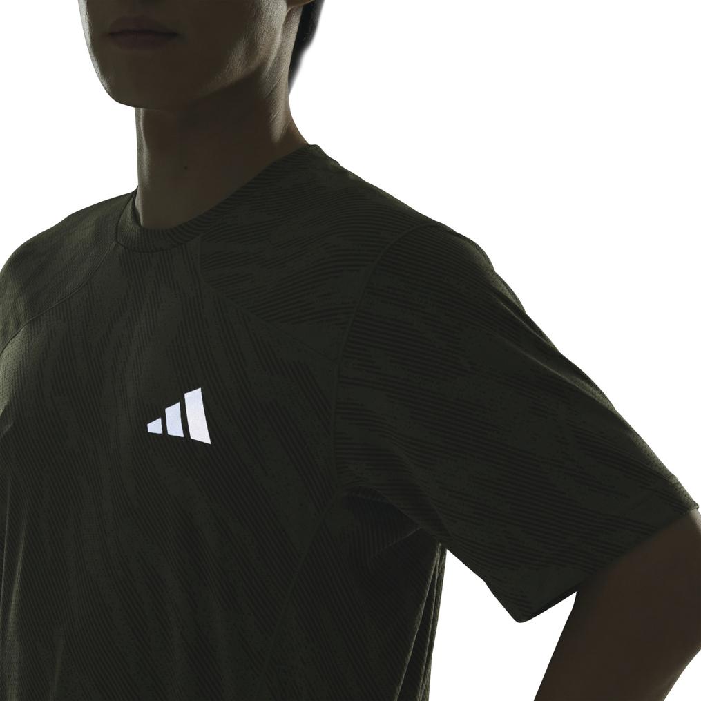  adidas ADIDAS Tech Essential Cool Touch Camo AOP S/S Tee画像4