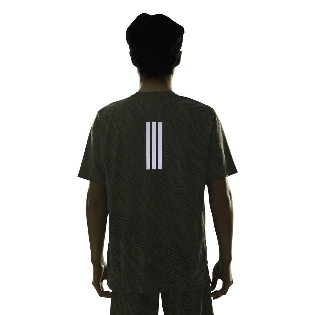  adidas ADIDAS Tech Essential Cool Touch Camo AOP S/S Tee画像6