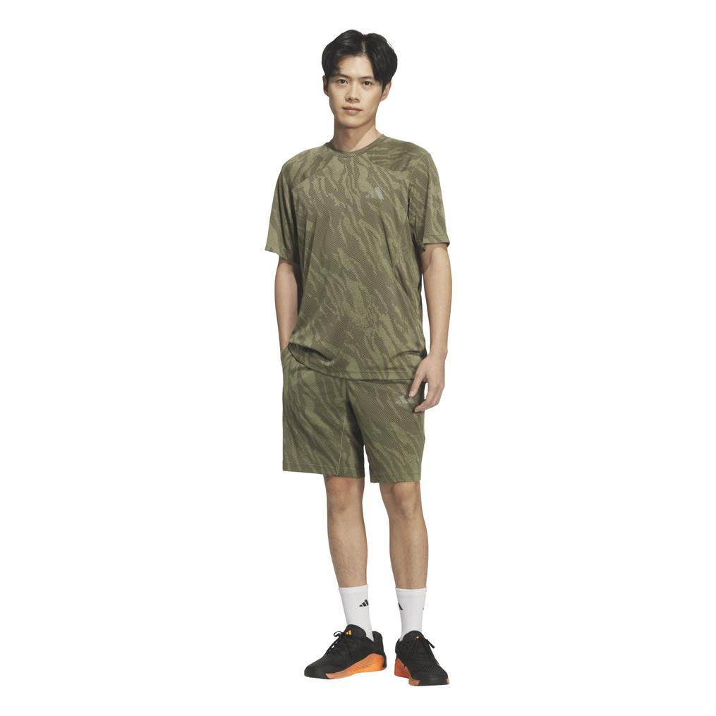  adidas ADIDAS Tech Essential Cool Touch Camo AOP S/S Tee画像5