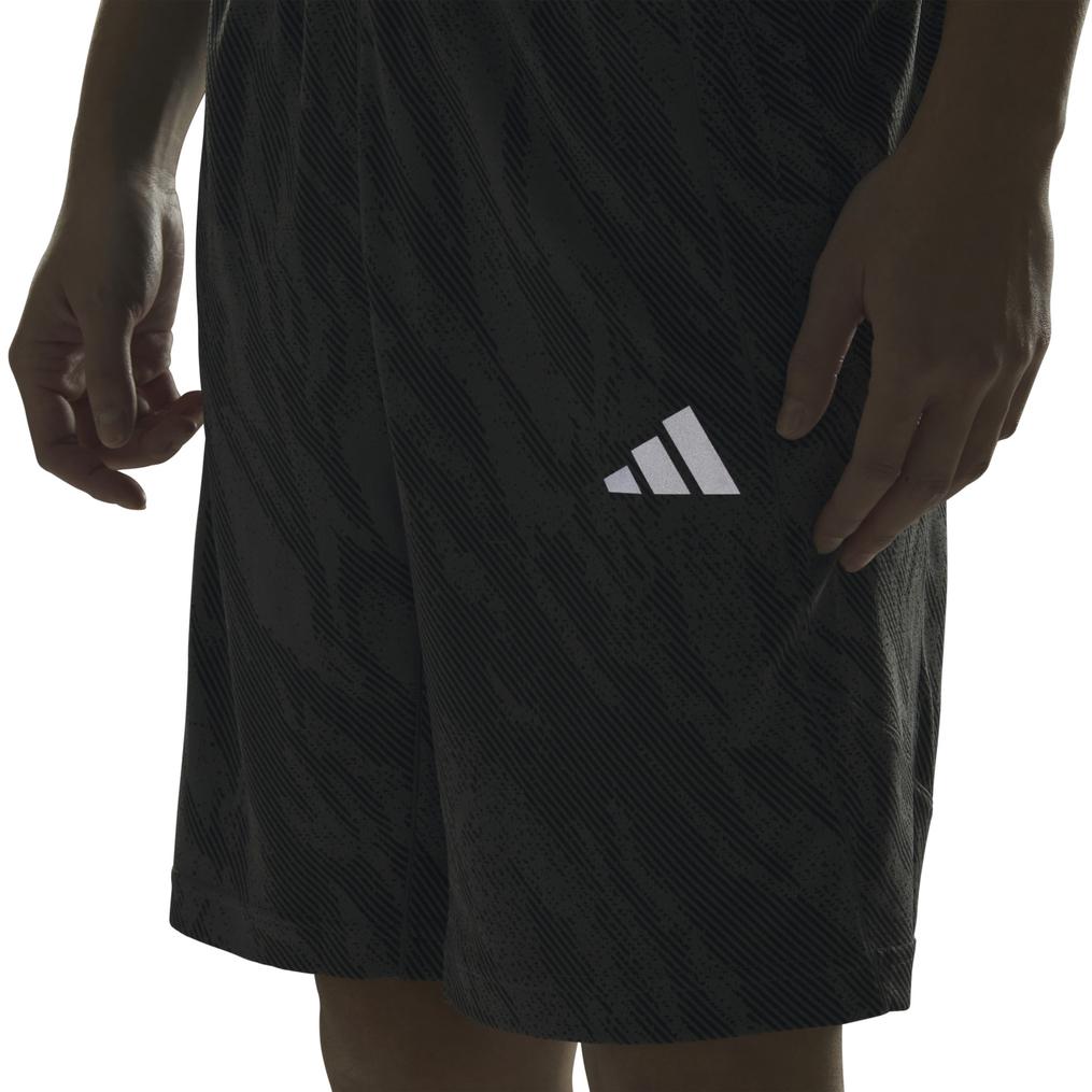 adidas ADIDAS Tech Essential Cool Touch Camo AOP 9in Short画像4