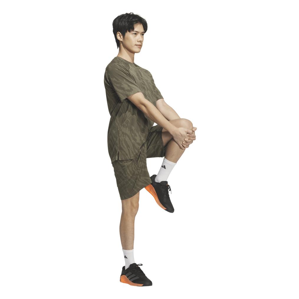  adidas ADIDAS Tech Essential Cool Touch Camo AOP 9in Short画像4