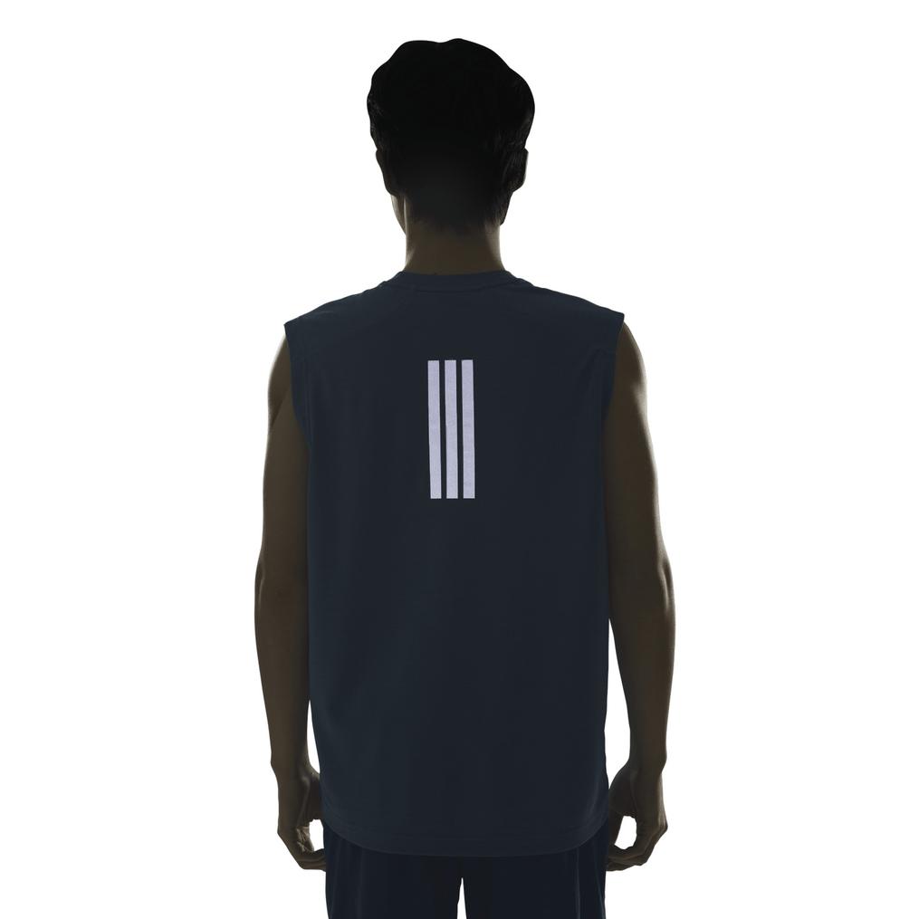  adidas ADIDAS Tech Essential Cool Touch Stealth 3-Bar N/S Tee画像6
