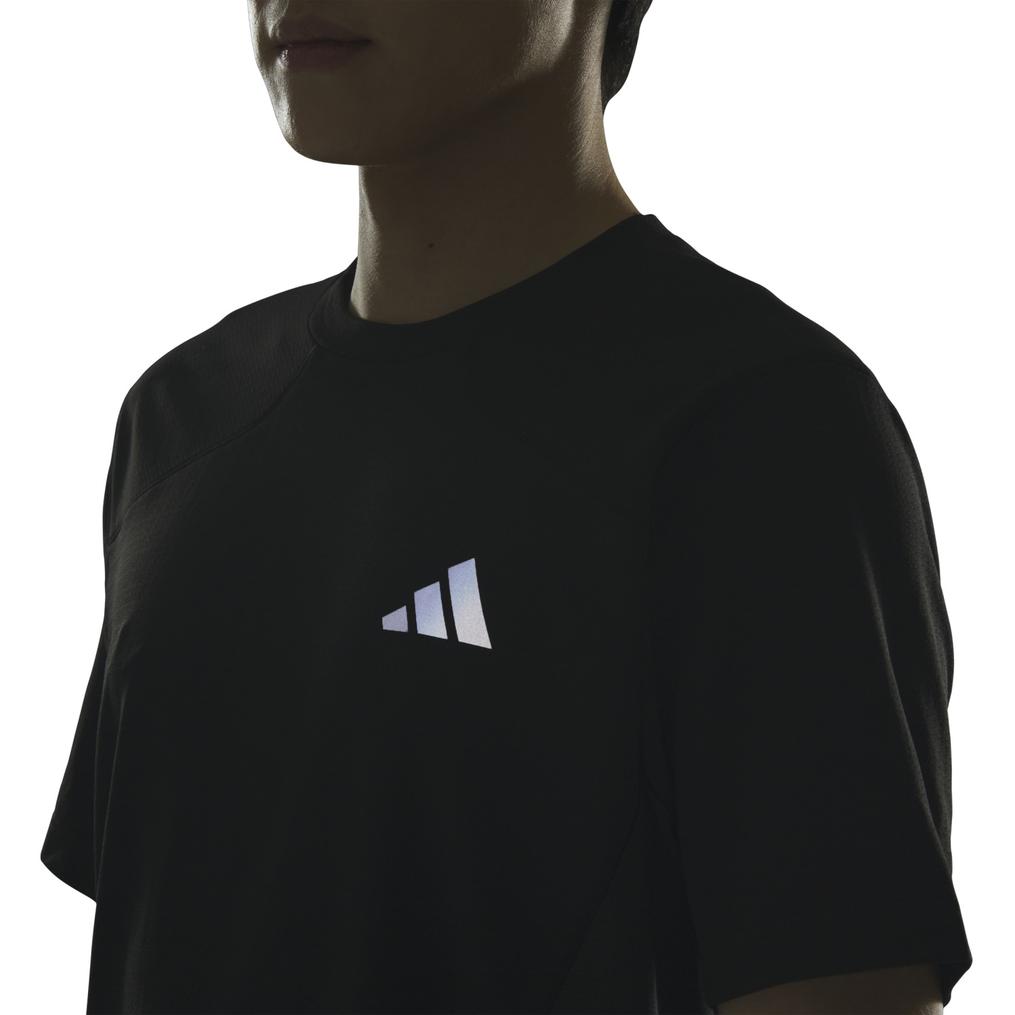  adidas ADIDAS Tech Essential Cool Touch Stealth 3-Bar S/S Tee画像4