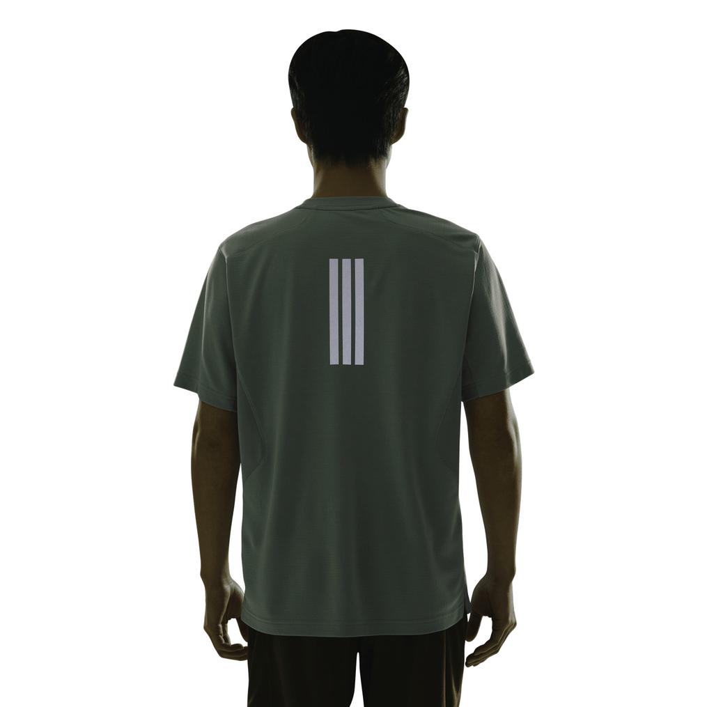  adidas ADIDAS Tech Essential Cool Touch Stealth 3-Bar S/S Tee画像4
