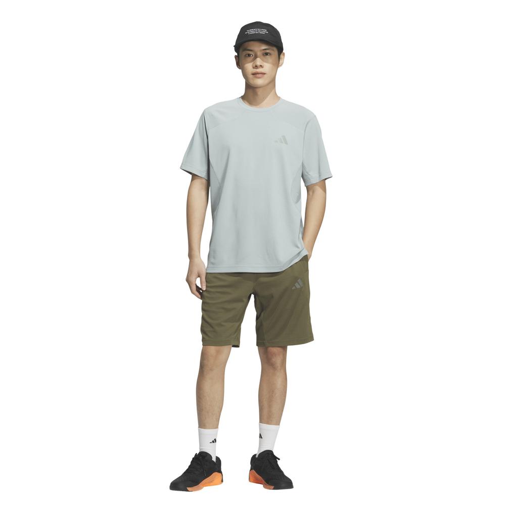  adidas ADIDAS Tech Essential Cool Touch Stealth 3-Bar S/S Tee画像5