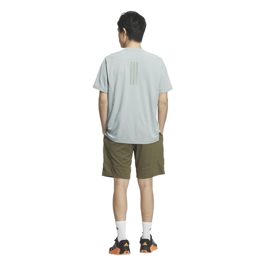 adidas ADIDAS Tech Essential Cool Touch Stealth 3-Bar S/S Tee画像7