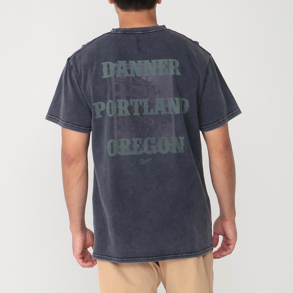 モデル：178cm / 着用サイズ：L Danner DANNER Portland Oregon Photo S/S Tee画像1
