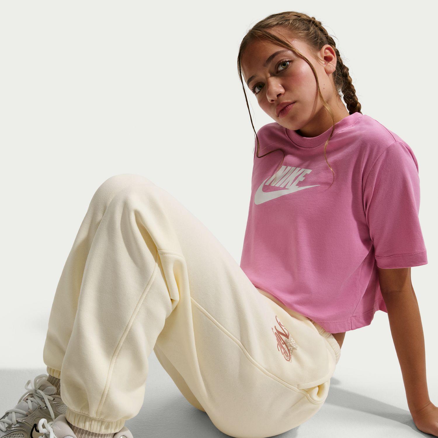 ガールズ 【NIKE】 ナイキ K CLUB FLC LSE PNT GFX ロングパンツ