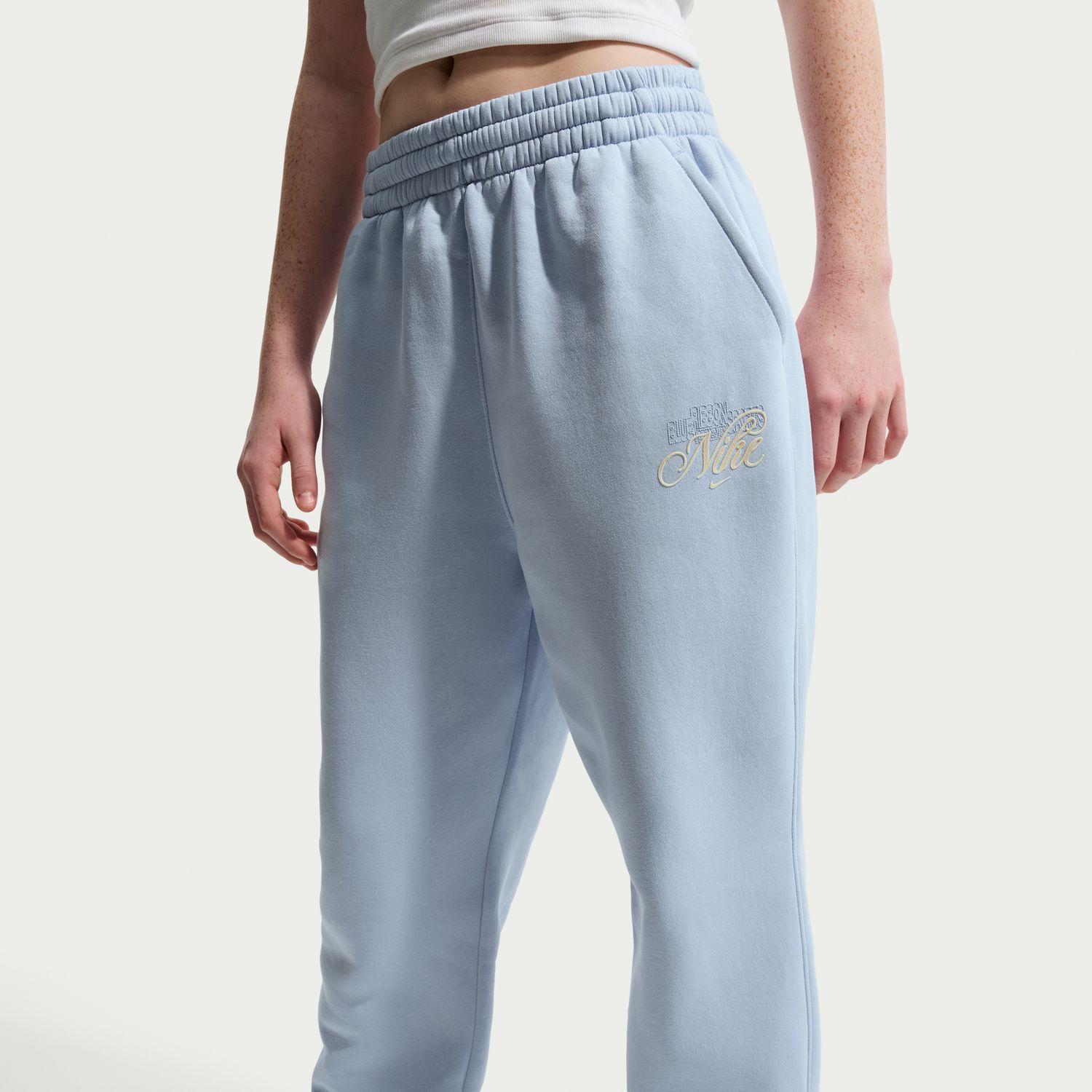 Girls Nike K CLUB FLC LSE PNT GFX long pants IF1728 057GHOST — photo 1 of 5