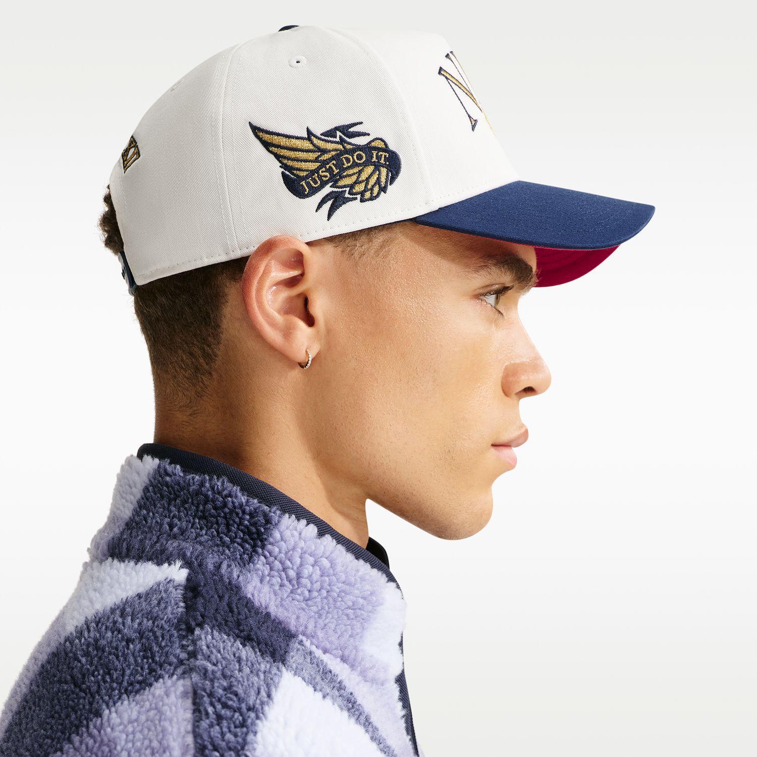 【レア値下げ不可】太平洋クラブライオンズ　ナイキ　キャップ　選手仕様 NIKE】 ナイキ U RISE CAP S CB AFRAME GFX キャップ IH8778 133SAIL
