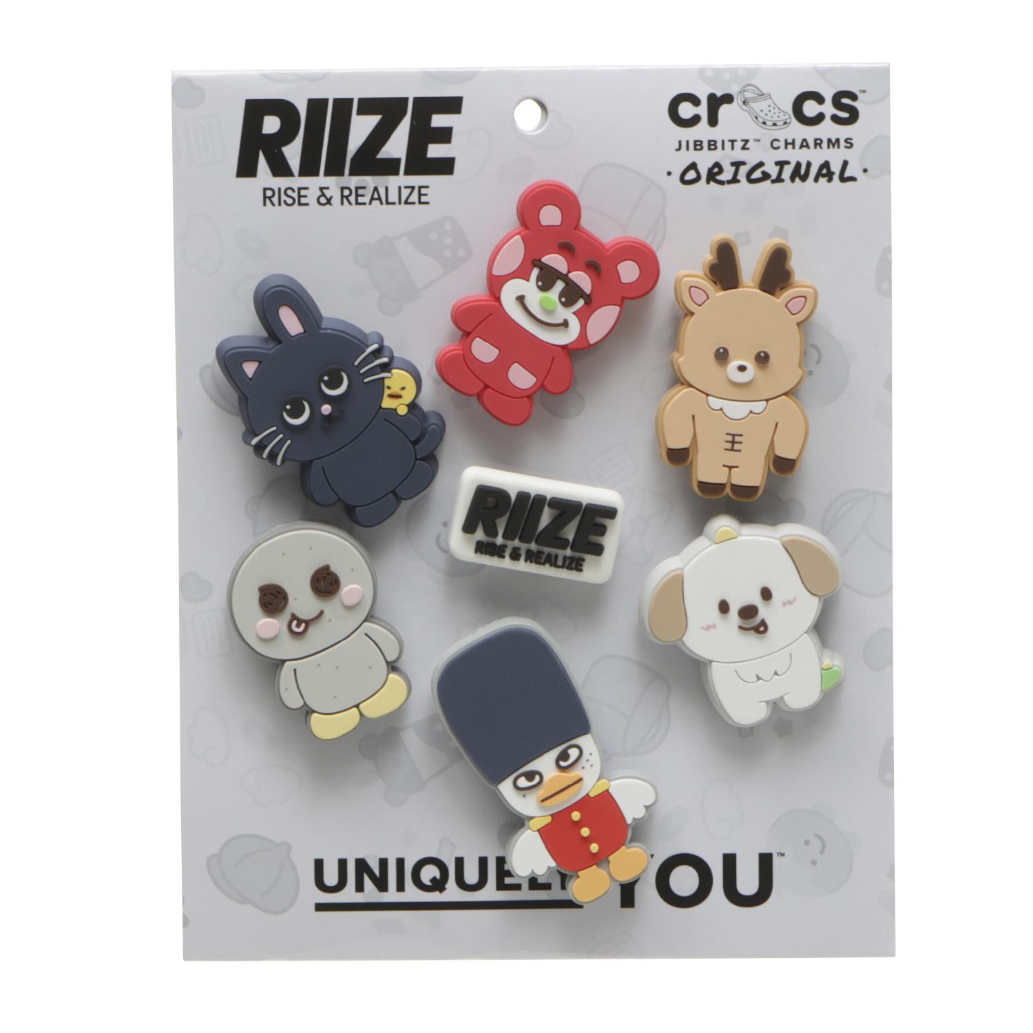 crocs】 クロックス RIIZE Crocs 7 Pack Jibbitz ライズクロックス7