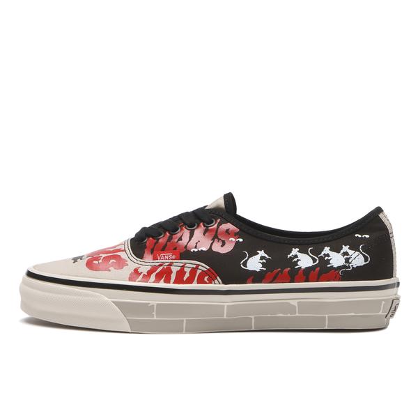 VANS プレミアム オーセンティック 44 ベージュ 25cm