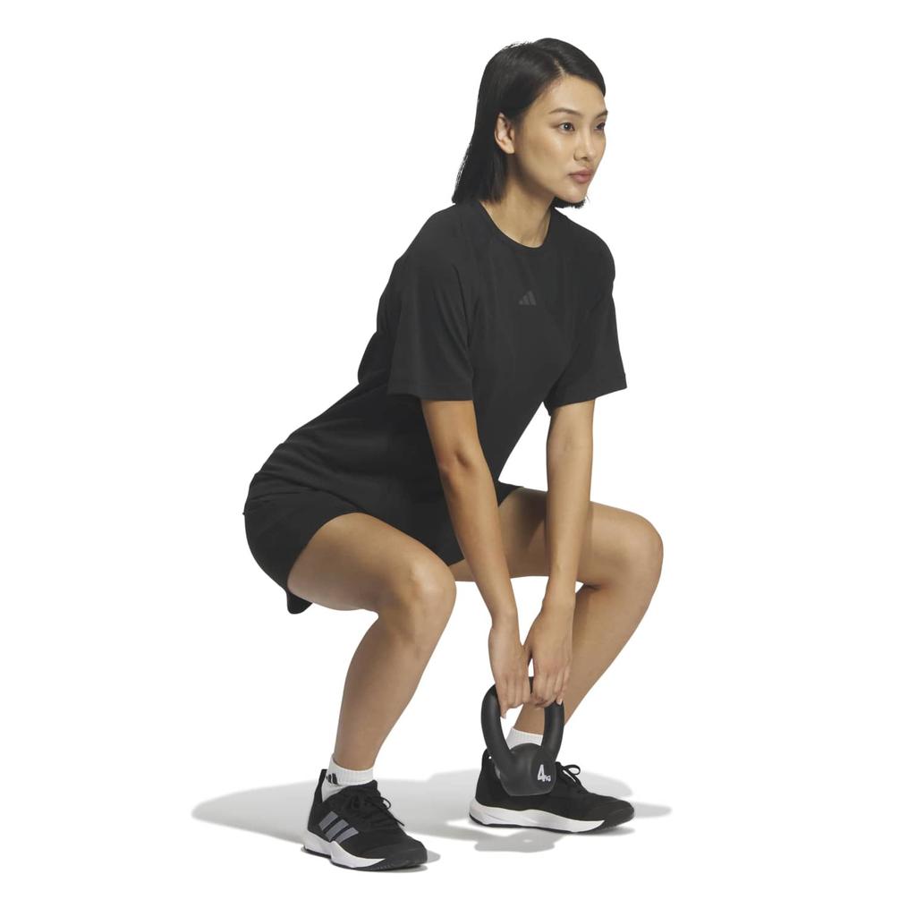  adidas ADIDAS W Training Essential+ Cool Sensor Short画像2