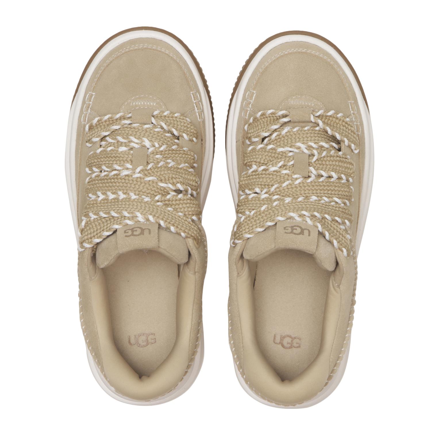  UGG W EZ-DUZZIT SUEDE LACE UP画像3