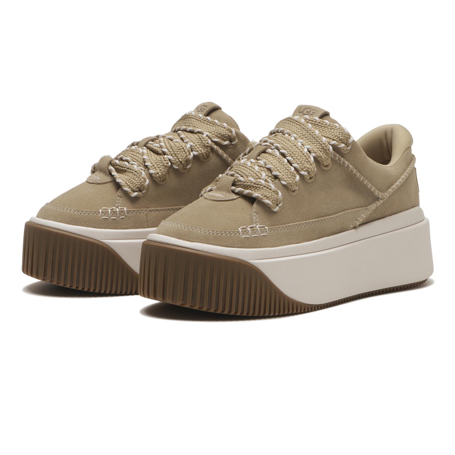  UGG W EZ-DUZZIT SUEDE LACE UP画像2