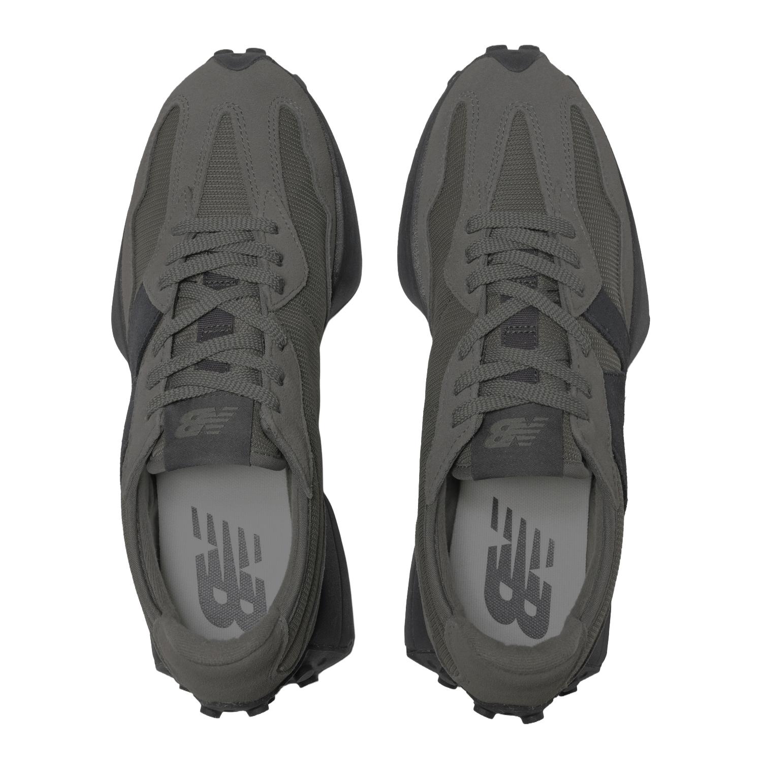 ニューバランス NEW BALANCE Unisex 327 Yeşil Modeli Koleksiyonu Gri U327346