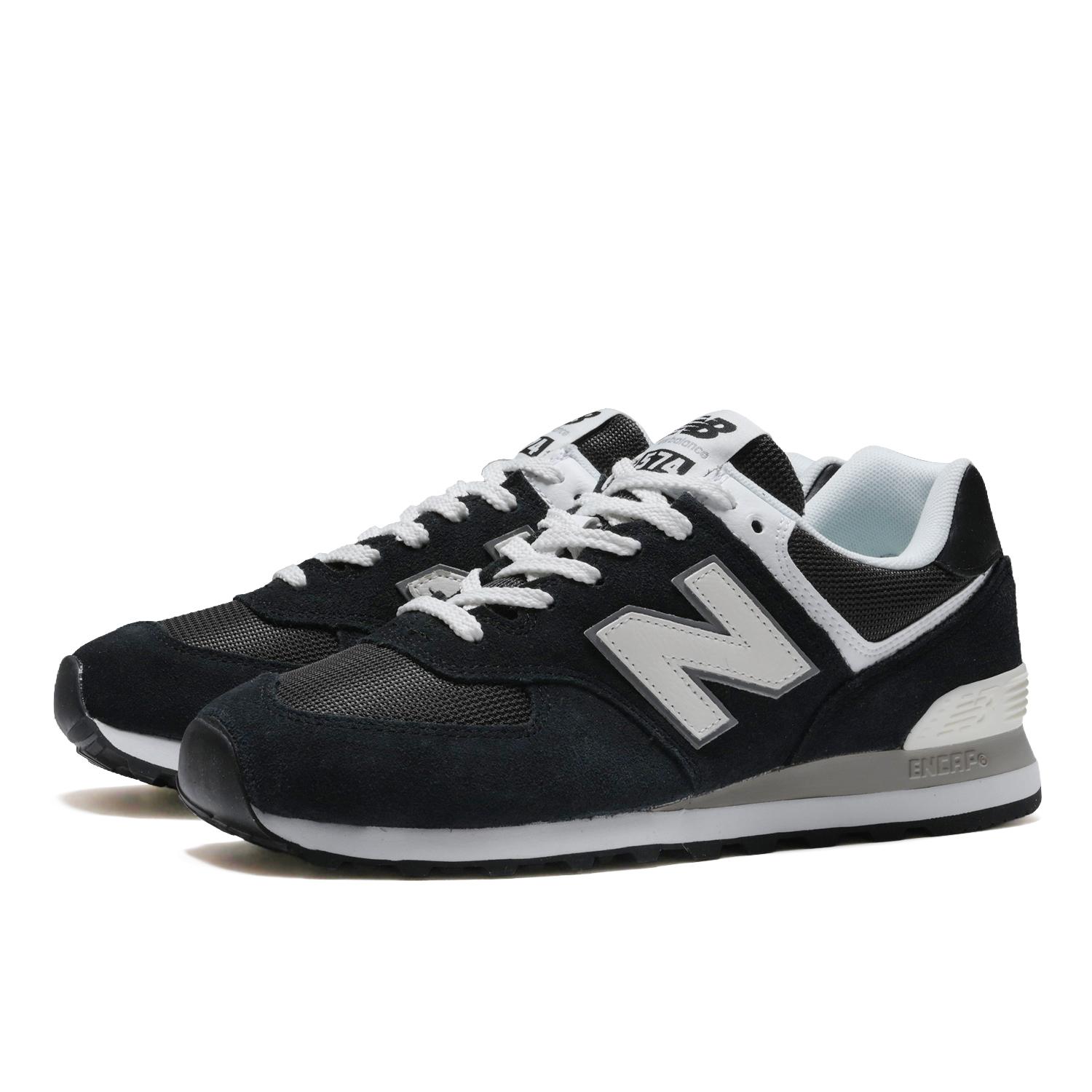 【新品】ニューバランスU574 24cmブラック（ダークグレーに近い） NEW BALANCE】 ニューバランス U574 5MX(D) U574 U574 5MX BLACK(5MX
