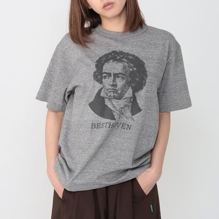 Healthknit トンプキンスジャージベートーヴェン S/S Tシャツ