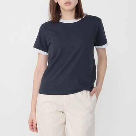 Healthknit トンプキンスジャージリンガー S/S Tシャツ