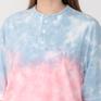  Healthknit HEALTH KNIT W's Henleyneck S/S Tee Tye dye画像4