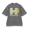  Healthknit HEALTH KNIT W's Crew S/S Smiley Print Tee画像6