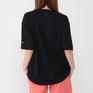 モデル：１６１cm / 着用サイズ：S Healthknit HEALTH KNIT W's Crew S/S Smiley Print Tee画像3