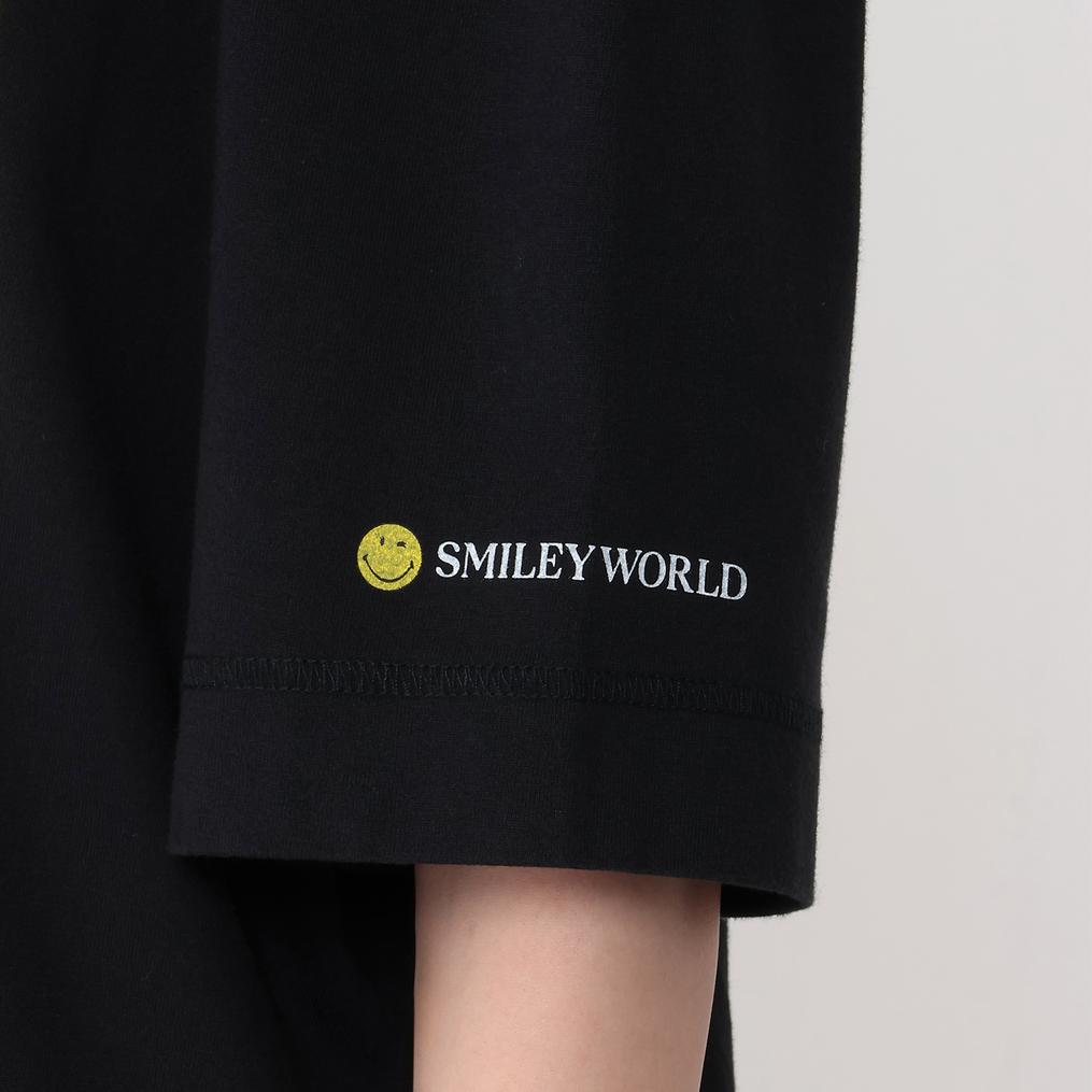  Healthknit HEALTH KNIT W's Crew S/S Smiley Print Tee画像4