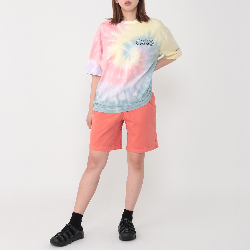  Healthknit HEALTH KNIT W's Crew S/S Smiley Print Tee画像2