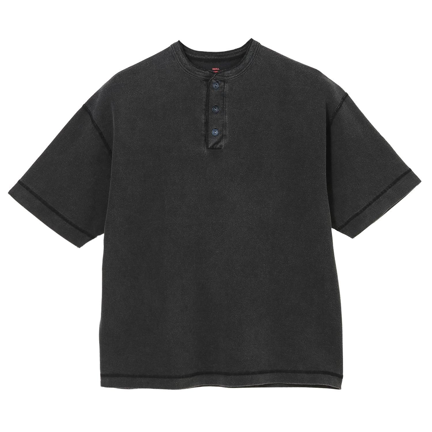 Healthknit HEALTH KNIT W's Henleyneck S/S Sulfur dye｜OSHMAN'S