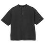  Healthknit HEALTH KNIT W's Henleyneck S/S Sulfur dye画像1