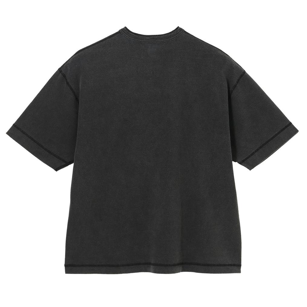  Healthknit HEALTH KNIT W's Henleyneck S/S Sulfur dye画像3