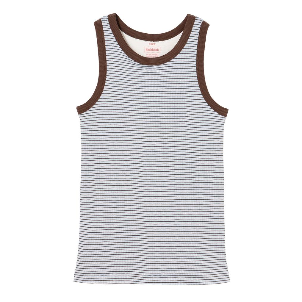  Healthknit HEALTH KNIT W's Tubular Rib Tanktop画像1