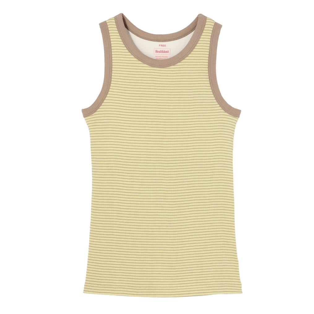  Healthknit HEALTH KNIT W's Tubular Rib Tanktop画像1