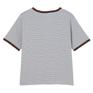  Healthknit HEALTH KNIT W's Tubular Rib S/S Border Tee画像3