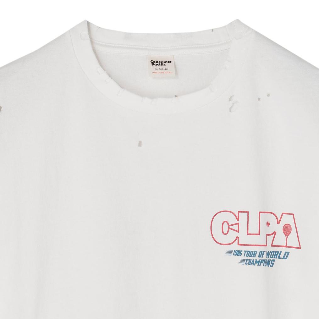  カレッジエイトパシフィック Collageate Pacific W's Damege S/S T Shirt OSHMAN'S SMU画像5