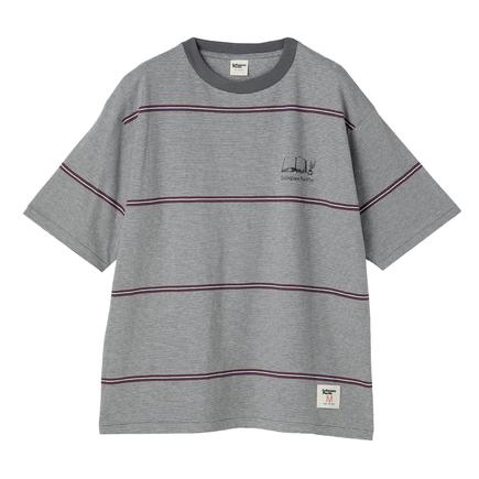 カレッジエイトパシフィック マルチボーダー Tシャツ