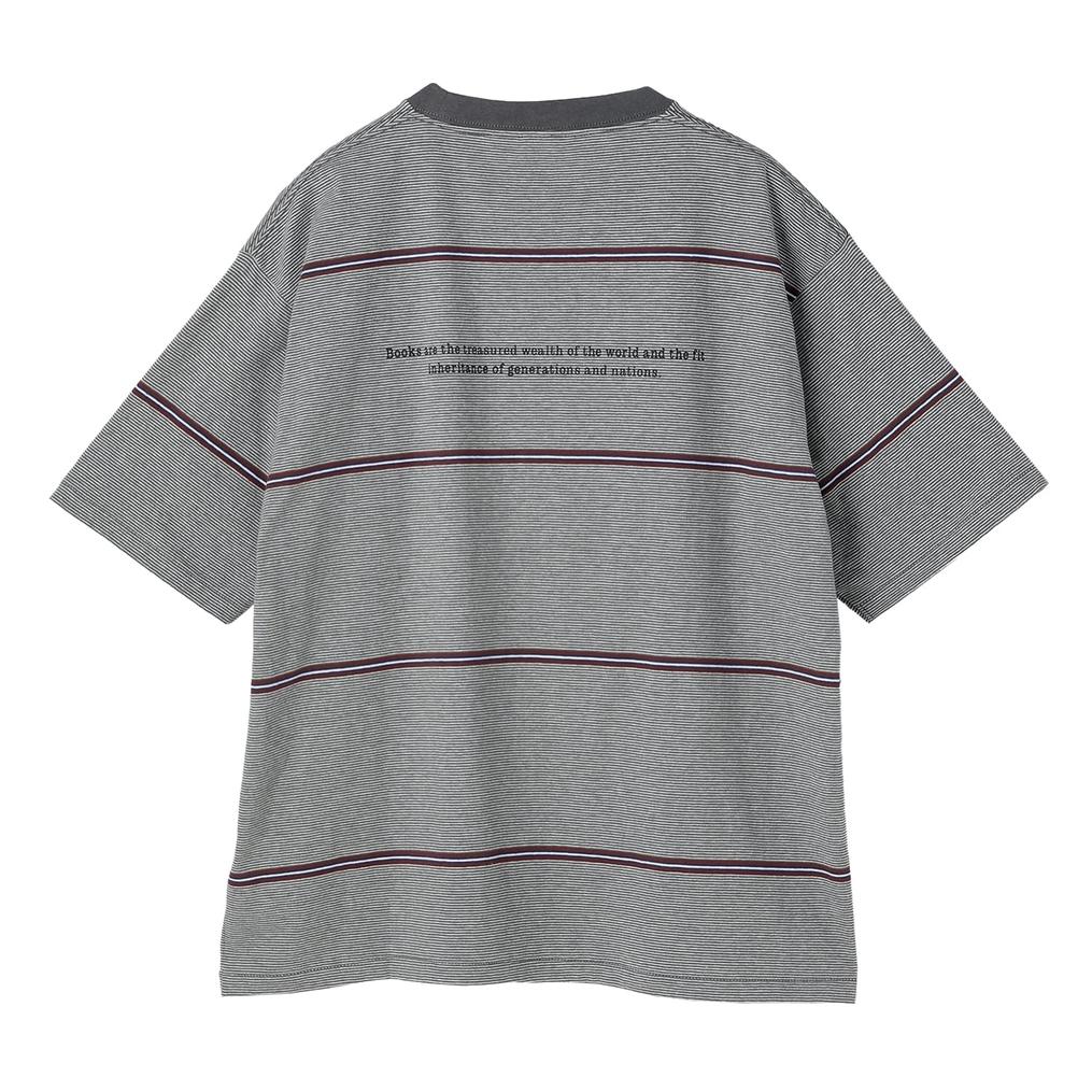  カレッジエイトパシフィック Collegiate Pacific W's Multi Border T-Shirt画像3