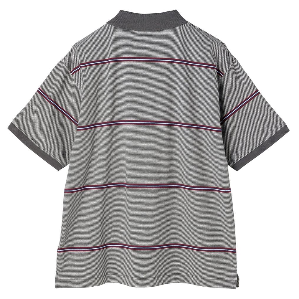  カレッジエイトパシフィック Collegiate Pacific W's Multi Border Polo Shirt画像3