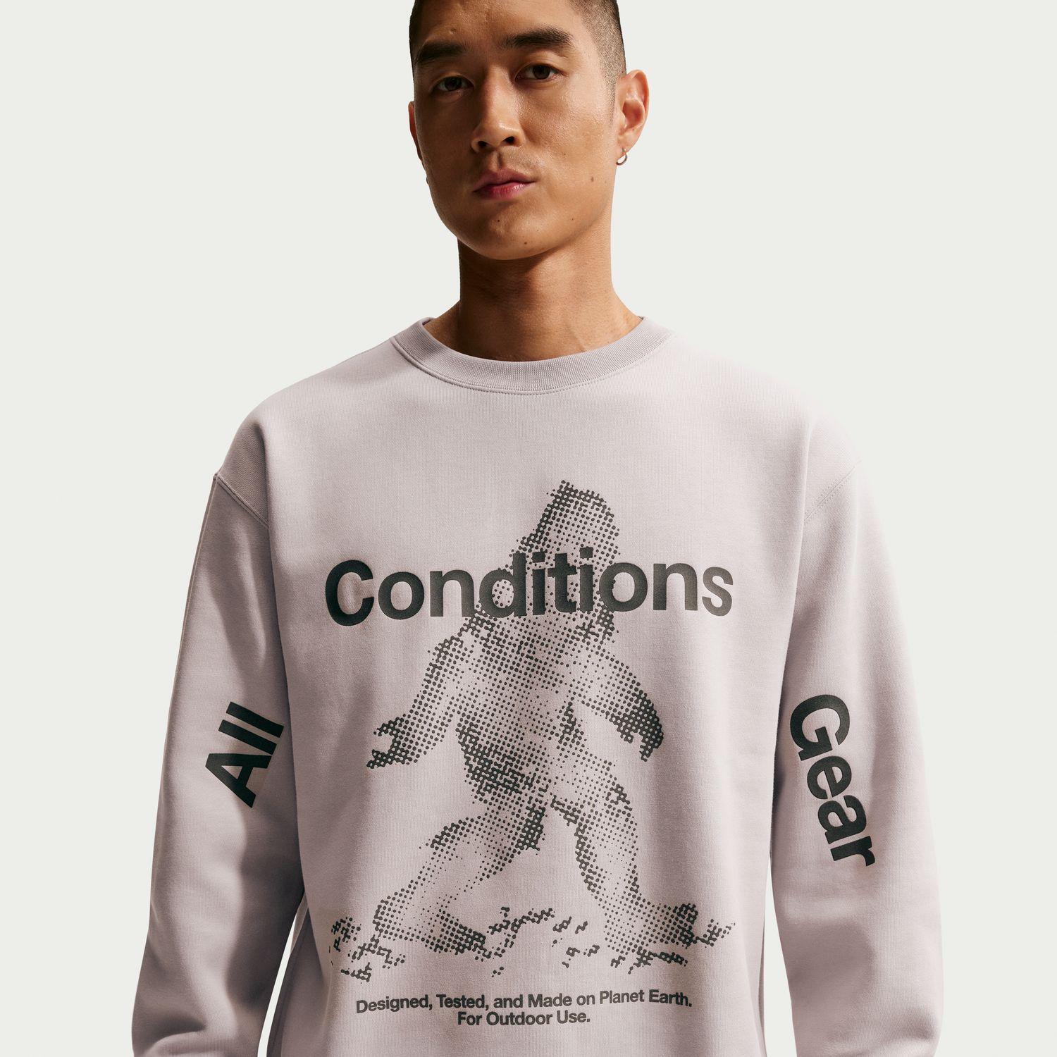 NIKE NIKE ACG Tuff Fleece Therma-FIT Pullover Crewneck Sweat