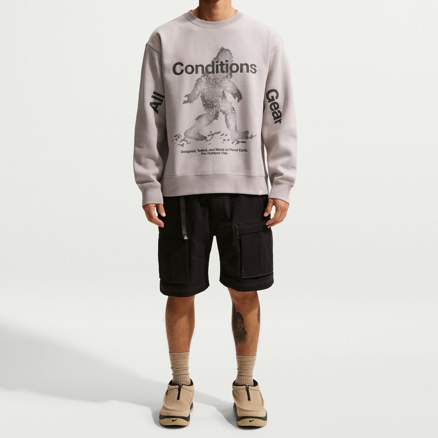 NIKE NIKE ACG Tuff Fleece Therma-FIT Pullover Crewneck Sweat