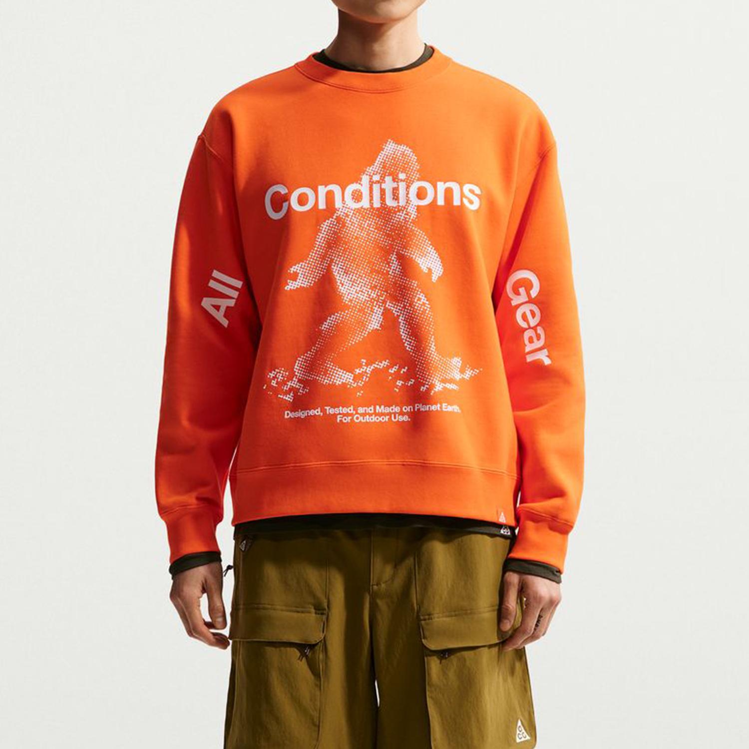 NIKE NIKE ACG Tuff Fleece Therma-FIT Pullover Crewneck Sweat